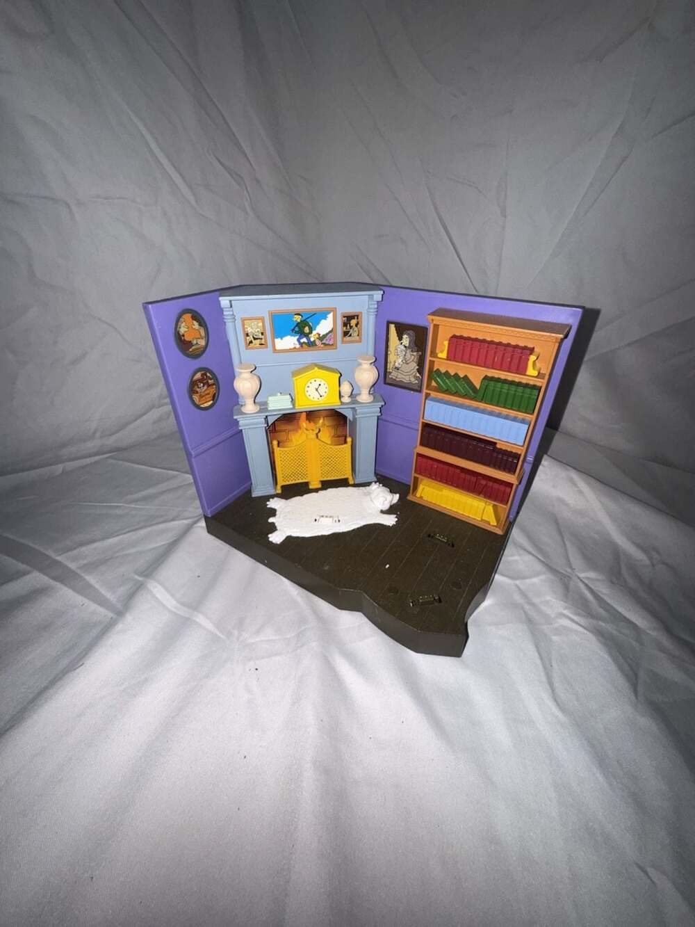 Playmates The Simpsons Interactive World Of Springfield Burns Manor (broken)